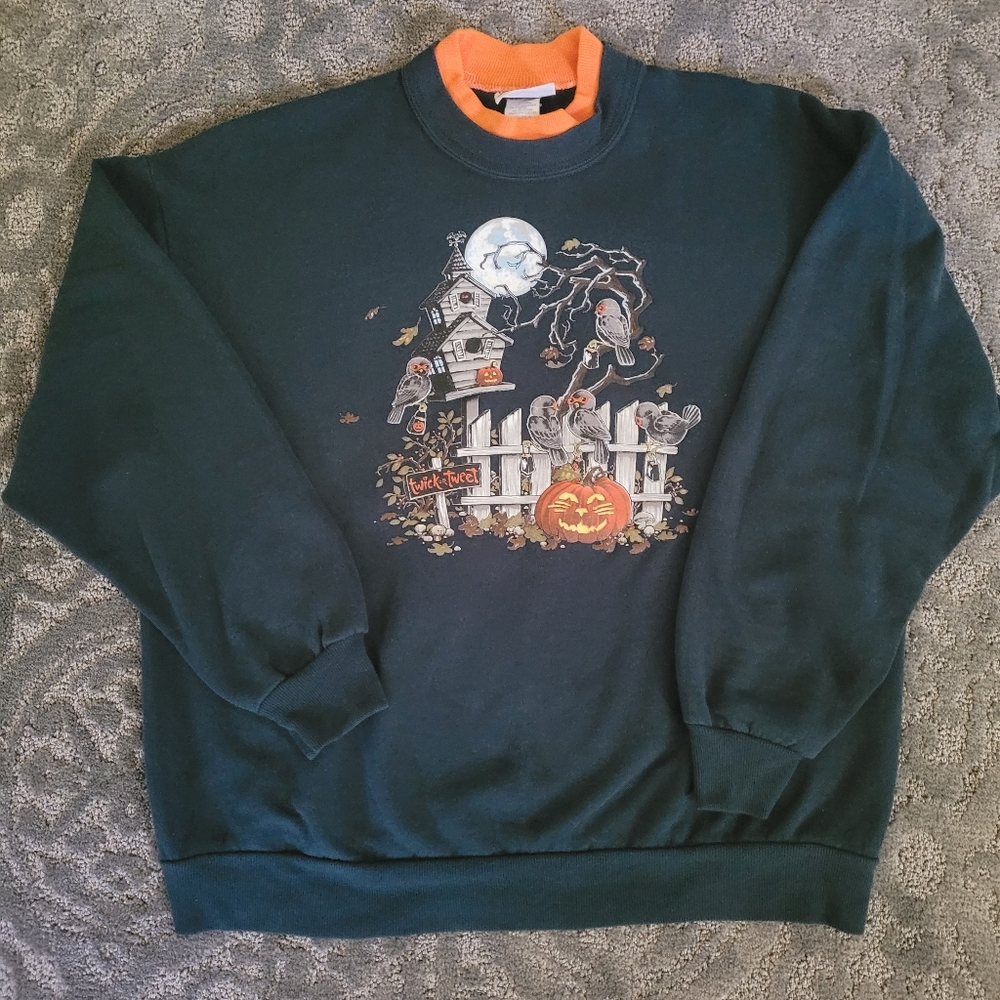 Vintage Halloween Sweatshirt XL